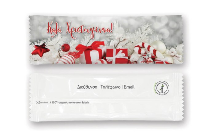 Υγρα μαντηλάκια Καλά Χριστούγεννα 03