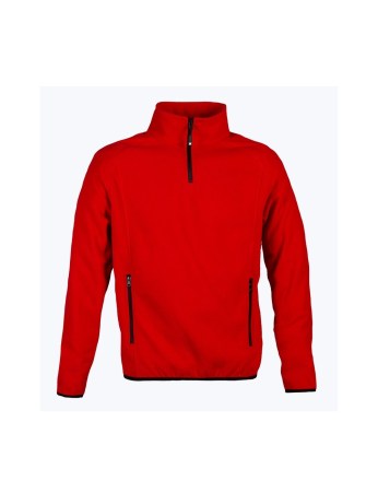 Unisex μπλούζα φλις - Torino κόκκινο