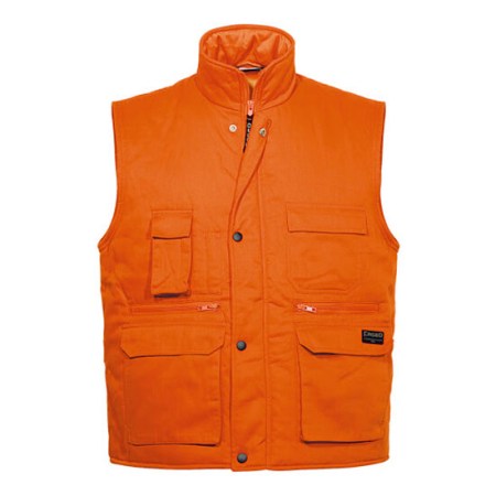 Γιλέκο υφασμάτινο ΚΑ 060 Πορτοκαλί