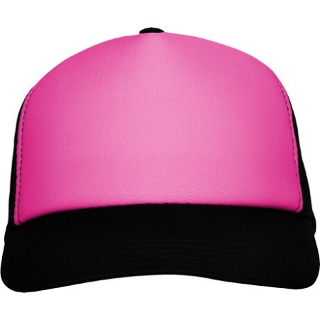 Καπέλο με δίχτυ Kansas Μαύρο Ροζ