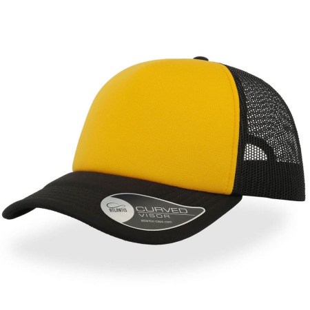 Καπέλο (RAPPER 8193) - Κίτρινο - Μαύρο