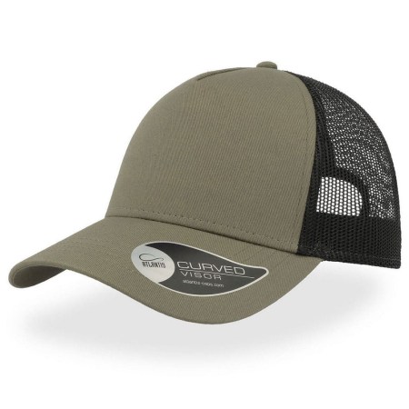 Καπέλο - (RAPPER COTTON) - Λαδί Μαύρο