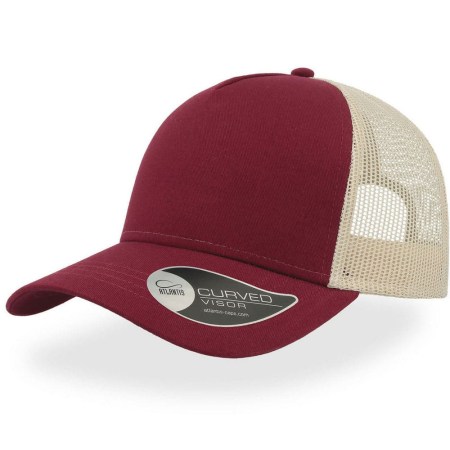 Καπέλο - (RAPPER COTTON) - Μπορντώ Μπεζ