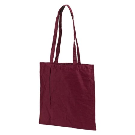 Οικολογική τσάντα αγοράς χρωματιστή (M 010261) - Μπορντό
