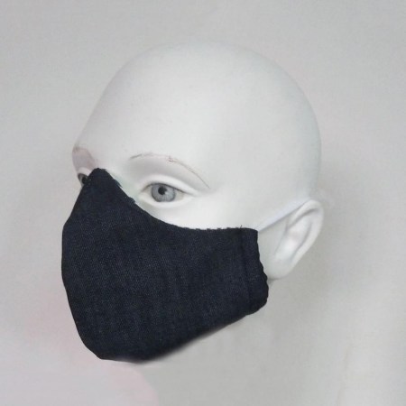 Μάσκα πολυτελείας πολλαπλών χρήσεων (LT 1101) jean denim