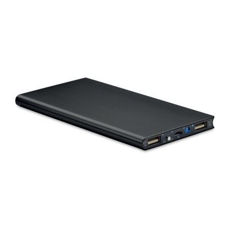 Power bank SOLAR  POWERFLAT (OM 1509)  black