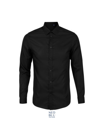 Ανδρικό πουκάμισο - Blaise Men 03182 Μάυρο