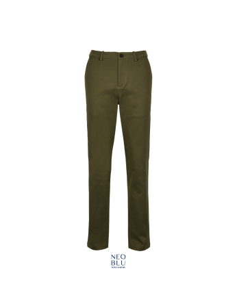 Παντελόνι chino - Gustave men 03178 χακί