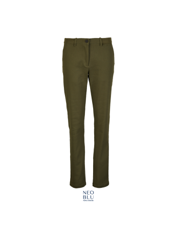 Παντελόνι chino - Gustave women 03179 χακί
