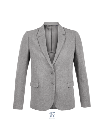 Πικέ σακάκι - Marcel women 03170 γκρι μελαντζέ