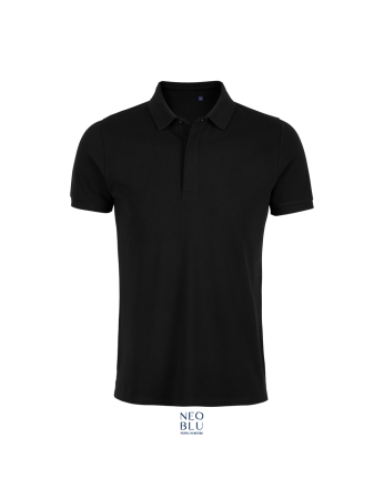  T-Shirt πόλο (Owen men 03188) μάυρο