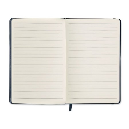 Σημειωματάριο Α5 με σκληρό κάλυμμα (ΟΜ 4081) - Navy - Ανοιχτό