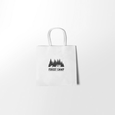 Λευκή Χάρτινη Σακούλα