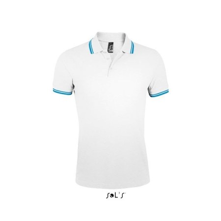 Sols Pasadena Men 00577 White/Aqua 930