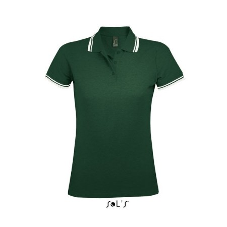 Sols Pasadena Women 00578 Forest Green/White 946