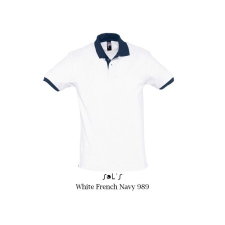 Sols Prince 11369 White/French Navy 989