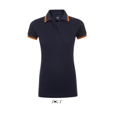 Sols Pasadena Women 00578 French navy/Neon Orange 535