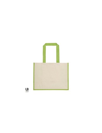 Τσάντα αγοράς - Sunset natural-apple green