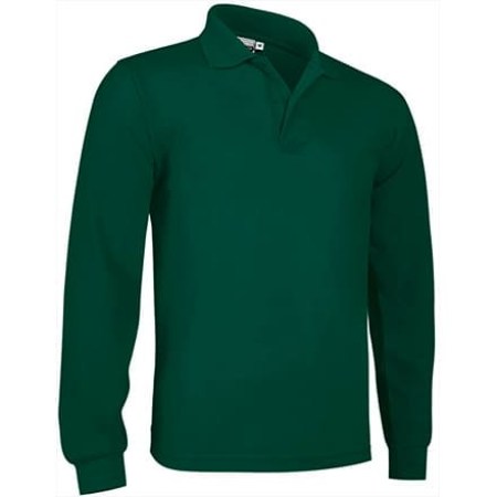 Μακρυμάνικο βαμβακερό polo (VL 55280 Predator) - Κυπαρισσί