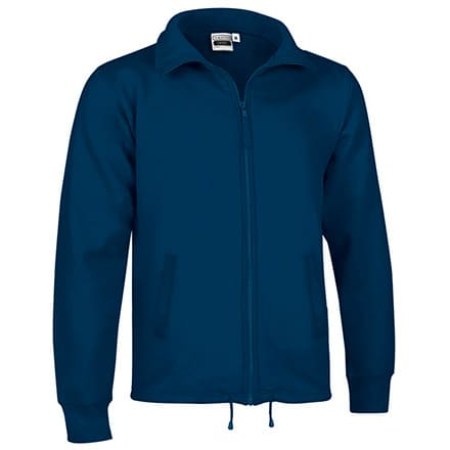 Ζακέτα με τσέπες φούτερ βαριά 300 γρ (VL 55520 Cactus) - Orion Navy
