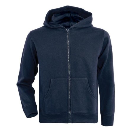 Παιδική ζακέτα φούτερ με κουκούλα (ΚΑ 703) - Navy