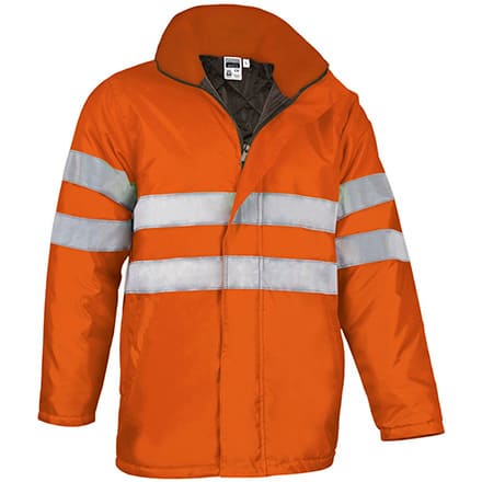 Αδιάβροχο Parka Με Κουκούλα Ανακλαστικό - TRAFFIC (VL 59720) - Πορτοκαλί Φωσφοριζέ - Fluo Orange