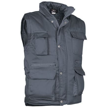 Γιλέκο εργασίας με τσέπες (VL 57190 Reporter) Γκρι Τσιμέντου - Cement Grey