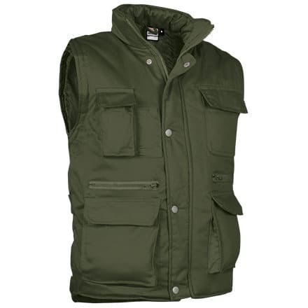 Γιλέκο εργασίας με τσέπες (VL 57190 Reporter) - Χακί Στρατιωτικό - Military Green