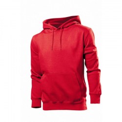 Φούτερ Hooded sweatshirt  B ST4100 Κόκκινο