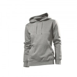 Φούτερ Hooded sweat shirt B ST4110 Γκρι