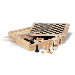 Ξύλινο κουτί με παιχνίδια (CK 1492)