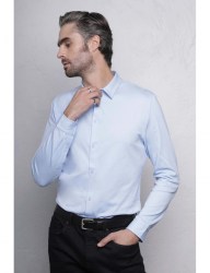 Ανδρικό μερσεριζέ πουκάμισο - Balthazar Men 03198