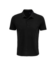  T-Shirt πόλο (Octave men 03572) μάυρο