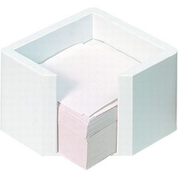 Κύβος πλαστικός τετράγωνος B 1200 Λευκός