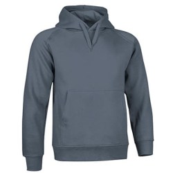 Φούτερ μπλούζα με τσέπη και κουκούλα STREET (VL 5001) - Cement Grey