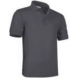Vl 55030 Patrol Kontomaniko Mplouzaki Polo Charcoal Grey