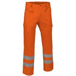 Vl 59660 Panteloni Ergasias Anaklastiko Fluo Orange